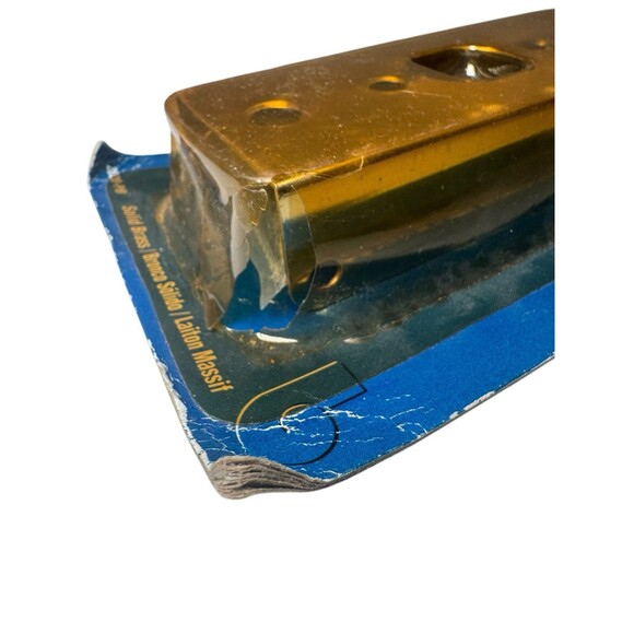 First Watch Door Dash Edge Guard Solid Brass 2020-PB Fits 1-3/4” Doors- Vintage - Picture 5 of 6